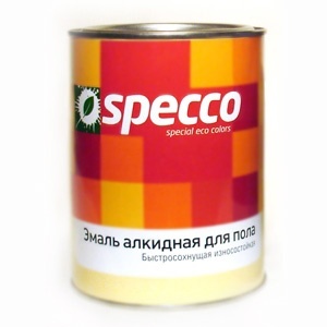 Эмаль ПФ-266 для пола SPECCO Золотисто-коричневая 6 кг.