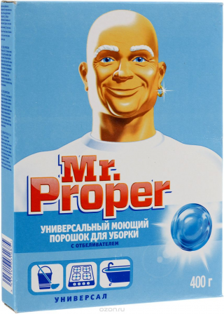 Чистящий порошок "Mr.Proper" 400гр. 