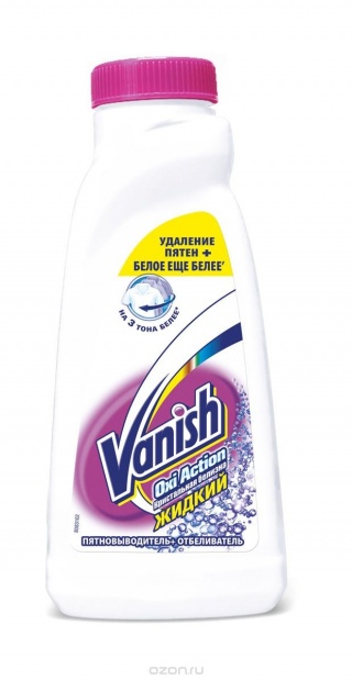 Пятновыводитель и отбеливатель "Vanish" универсальный 1л.